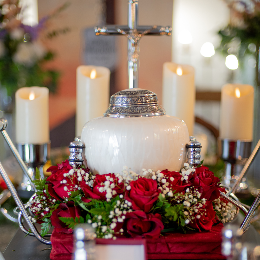 Ekspozycja trumien i urn